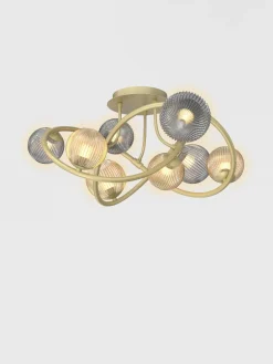 METZ - Lampa sufitowa 8-pł. (9015-804) - Aviano Lighting