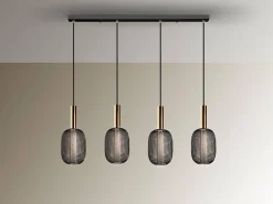 Micron lampa wisząca 4L (413794) - Schuller