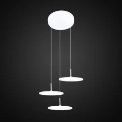 Minimalistyczna lampa LED wisząca – VINYL 3 Altavola Design (LA080/P) - ALTAVOLA DESIGN
