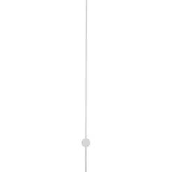 Minimalistyczny biały kinkiet SABER LED L (11588) - Nowodvorski