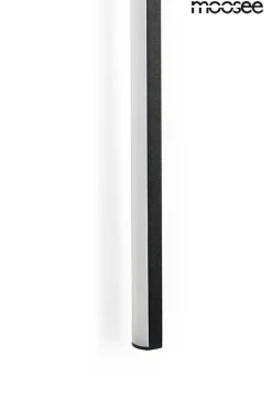 Minimalistyczny czarny kinkiet ROCHE 100 czarna (MSE1501100413) - Moosee