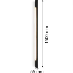 Minimalistyczny kinkiet listwa LED ASSE (8054) - Argon