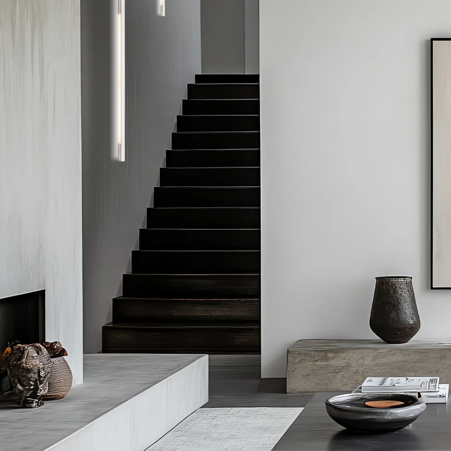 Minimalistyczny kinkiet listwa LED ASSE (8055) - Argon