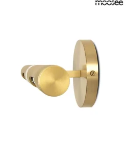 Minimalistyczny złoty kinkiet MOOSEE lampa ścienna CRUDO złota (MSE1501100558) - Moosee