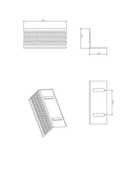 Mocowania do G-K GALAXY- T1 doszynoprzewódów magnetycznych TRIMLESS 23A (033396B) - ZARlight