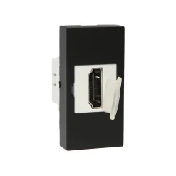 Moduł gniazda HDMI czarny (WHDMI-1-62) LIVOLO