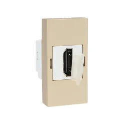 Moduł gniazda HDMI złoty (WHDMI-1-63) LIVOLO