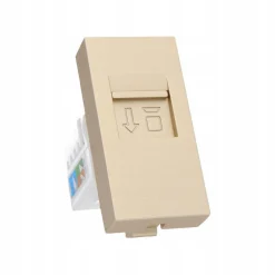 Moduł gniazda komputerowego sieciowego złoty (WK-1-63) LIVOLO