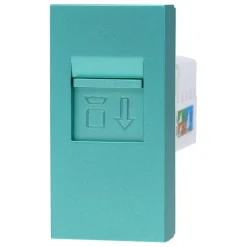 Moduł gniazda komputerowego sieciowego zielony (WK-1-68) LIVOLO