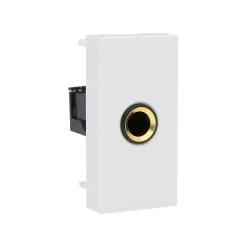 Moduł gniazda mikrofonu biały (WMICR-61) LIVOLO