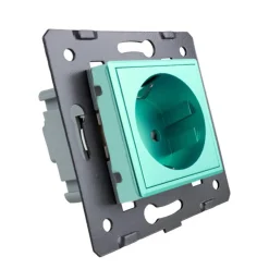 Moduł gniazda zielonego elektrycznego 16A - 230V (WG-71EU-68) LIVOLO