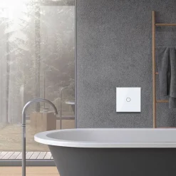 Moduł pojedynczego włącznika dzwonkowego z pojedynczym czarnym panelem szklanym (VL-C701B-62) LIVOLO