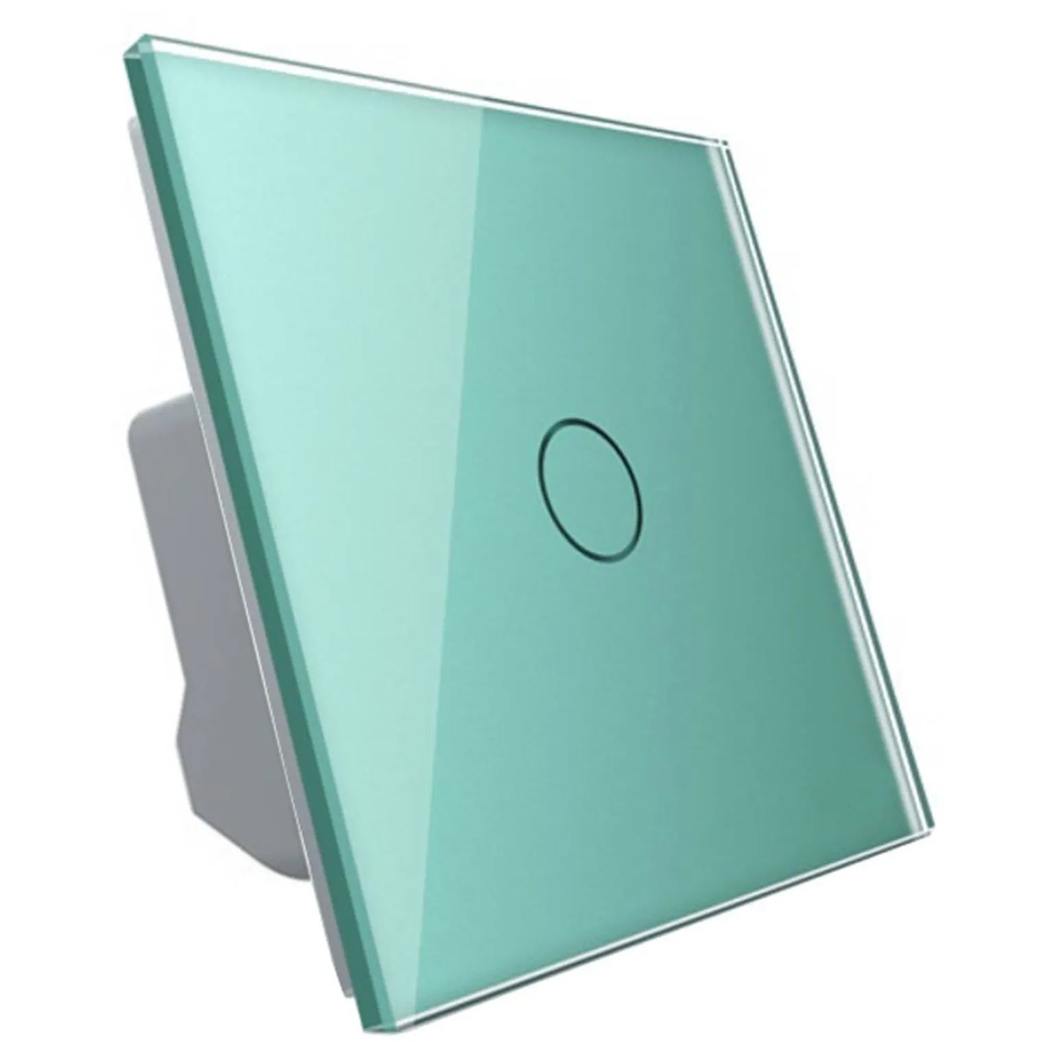 Moduł pojedynczego włącznika dotykowego z funkcją timera z zielonym panelem szklanym (VL-C701T-68) LIVOLO