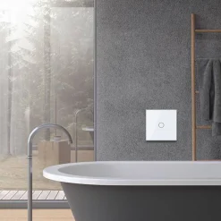 Moduł pojedynczego włącznika dotykowego z funkcją timera z zielonym panelem szklanym (VL-C701T-68) LIVOLO