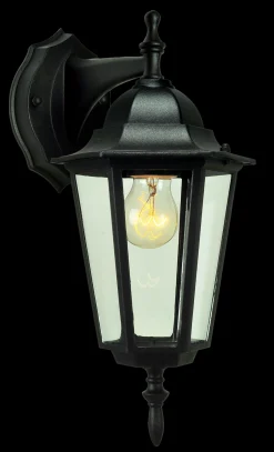 MOONLIT LAMPA ZEWNĘTRZNA KINKIET CZARNY/BLACK (17060-S-WD) - Zuma Line