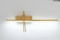 MOOSEE lampa ścienna BOY złota (MSE1501100452) - Moosee