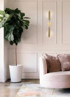 MOOSEE lampa ścienna LOCCA złota (MSE010400225) - Moosee