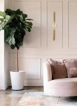 MOOSEE lampa ścienna LOCCA złota (MSE010400225) - Moosee