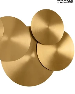 MOOSEE lampa ścienna SCUDO złota (MSE1501100148) - Moosee