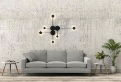 MOOSEE lampa ścienna SHADOW MULTI czarna (MSE010400213) - Moosee