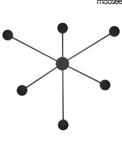 MOOSEE lampa ścienna SHADOW 6 CLOSE czarna (MSE010100247) - Moosee