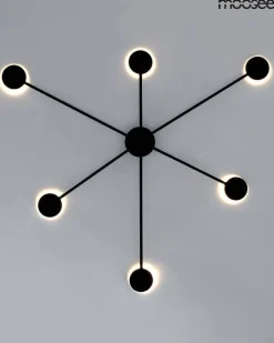 MOOSEE lampa ścienna SHADOW 6 CLOSE czarna (MSE010100247) - Moosee