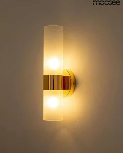 MOOSEE lampa ścienna TUBS złota (MSE1501100455) - Moosee