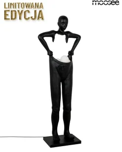 MOOSEE lampa podłogowa HUMAN HOUDINI czarna (MSE1501100511) - Moosee