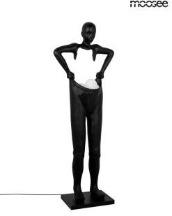 MOOSEE lampa podłogowa HUMAN HOUDINI czarna (MSE1501100511) - Moosee