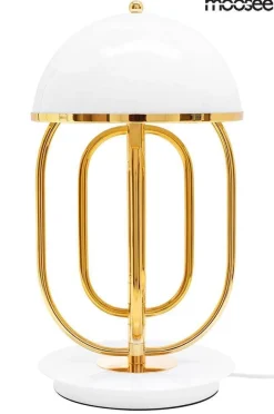 MOOSEE lampa stołowa BOTTEGA złota / biała (MSE010300151) - Moosee