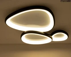 MOOSEE lampa sufitowa / plafon AREA 3 czarna (MSE1501100503) - Moosee