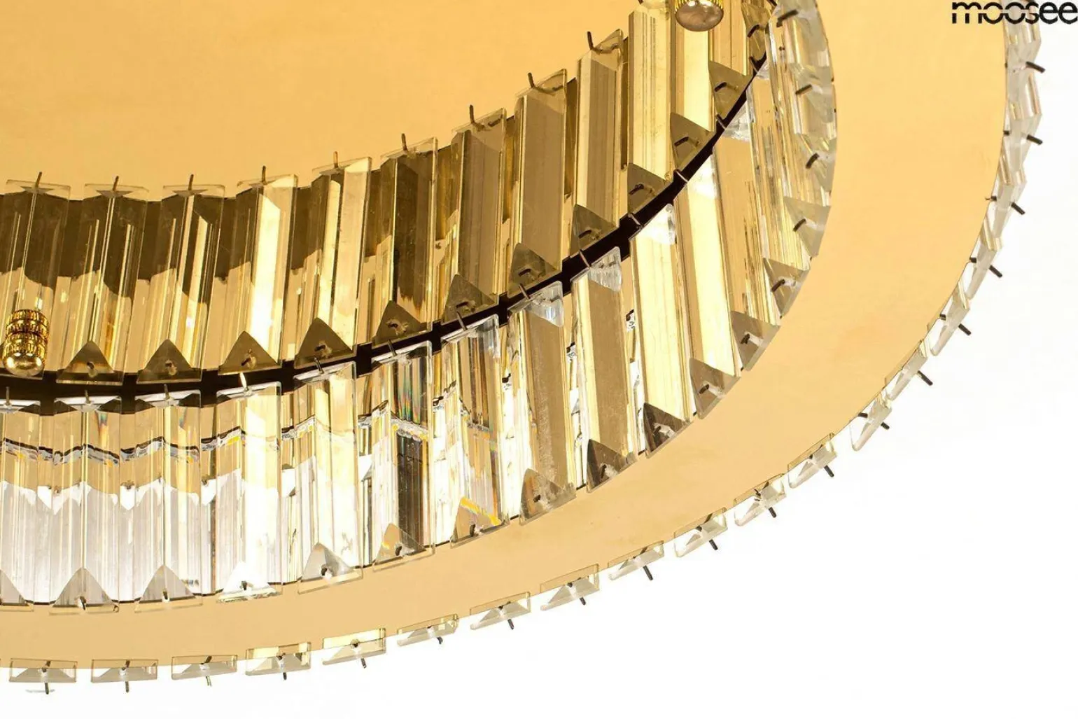 MOOSEE lampa sufitowa / plafon BORRA złota (MSE1501100406) - Moosee