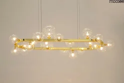 MOOSEE lampa wisząca ALURE OVAL 120 złota (MSE1501100551) - Moosee