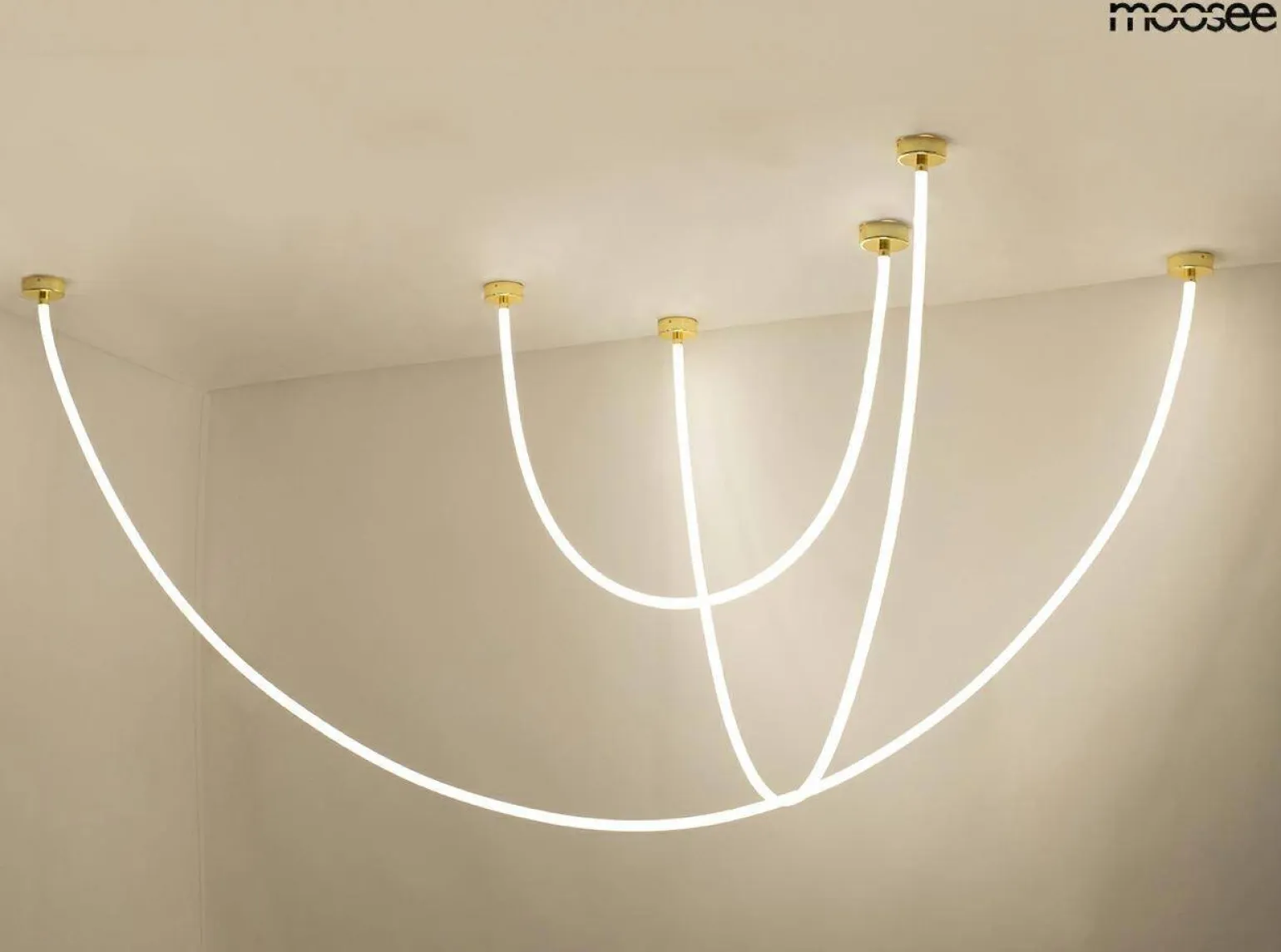 MOOSEE lampa wisząca LASSO 1000 Smart złota (MSE1501100496) - Moosee