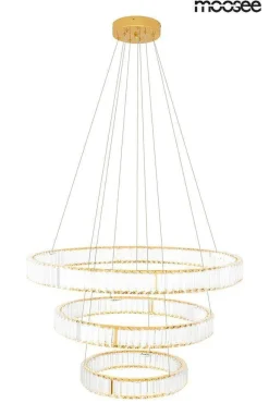 MOOSEE lampa wisząca LIBERTY TRIPLES złota (MSE010100176) - Moosee