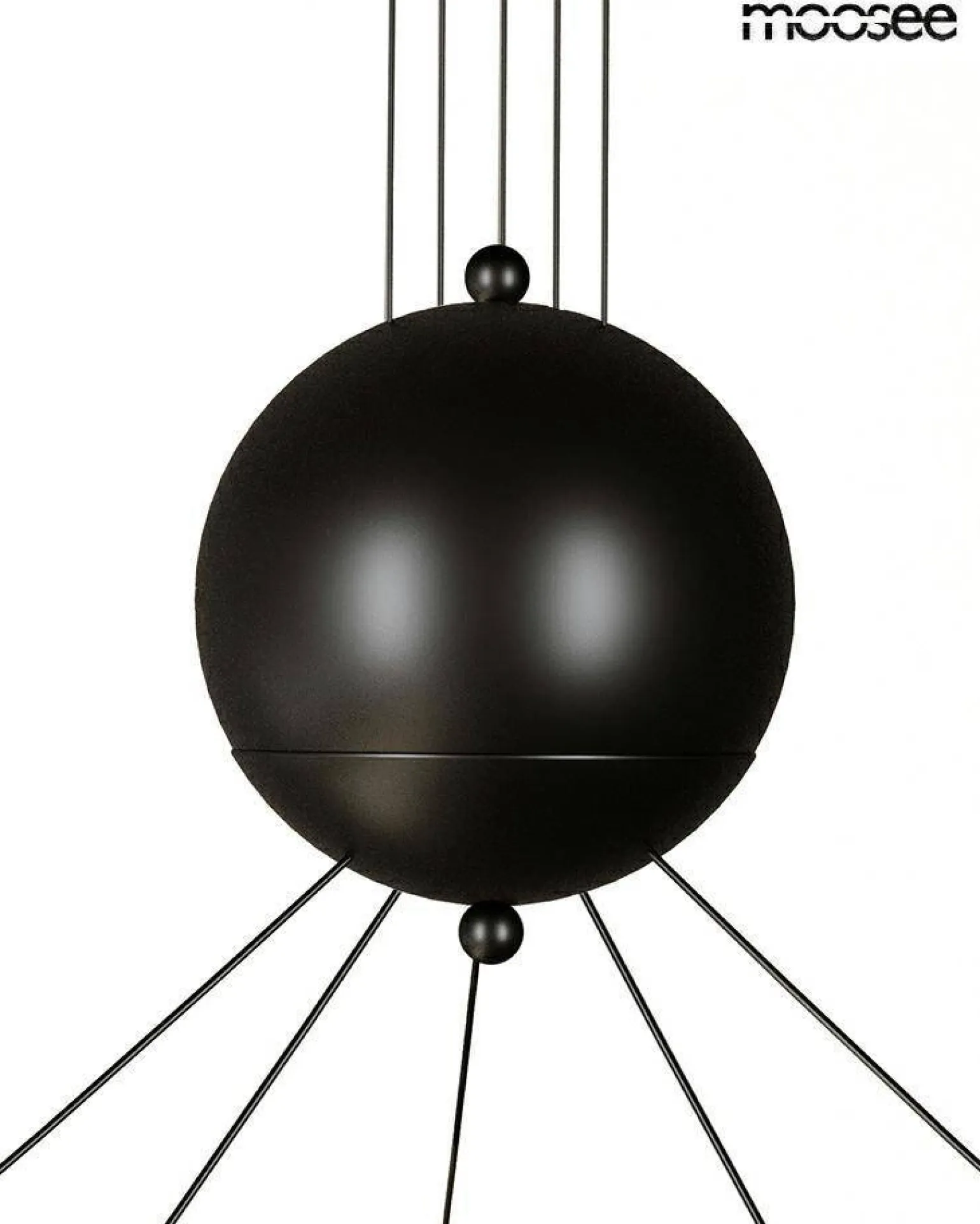 MOOSEE lampa wisząca OCTO 5 czarna (MSE1501100492) - Moosee