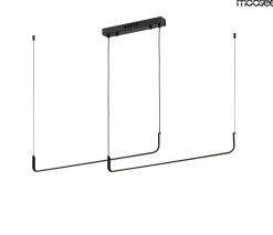 MOOSEE lampa wisząca SHAPE DUO 120 czarna (MSE010100329) - Moosee
