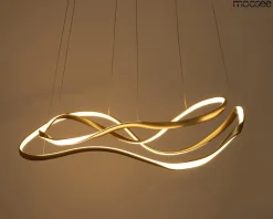 MOOSEE lampa wisząca WAVES 2 złota (MSE1501100591) - Moosee