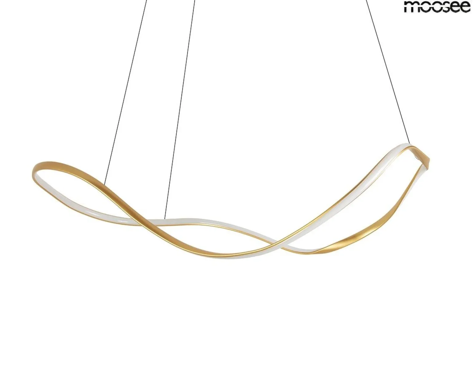 MOOSEE lampa wisząca WAVES 80 złota (MSE1501100593) - Moosee