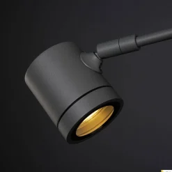 MYRA DISPLAY, lampa ścienna outdoor, QPAR51, IP55, antracyt, łukowato wygięta, maks. 50W (233135) - SLV