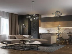 NANCY - Lampa sufitowa 12-pł. (9014-1205) - Aviano Lighting