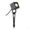 NAUTILUS, lampa wbijana w grunt outdoor, LED, 3000K, IP65, kwadratowa, antracytowa, 9W (231035) - SLV
