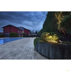 NAUTILUS, reflektor outdoor, QPAR51, stal nierdzewna, maks. 35W, z kablem. 1,5m (229741) - SLV