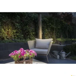 NAUTILUS SPIKE XL, lampa wbijana w grunt outdoor, QPAR51, IP65, czarna, maks. 11W, z przewodem 1,5m z wtyczką (227410) - SLV