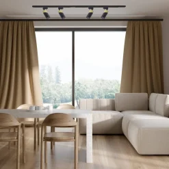 NEO BLACK GOLD TRACK 1xGU10 (ML0279) - Milagro