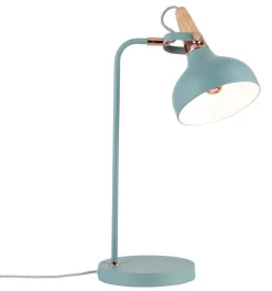 Neordic Juna Lampa stołowa max. 1x20W E14 230V Miedź/Drewno Metal/Drewno   (PL79651) - PAULMANN