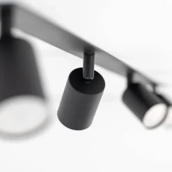 NEX BLACK 4XGU10 LAMPA SUFITOWA PODTYNKOWA (10801) - TK Lighting