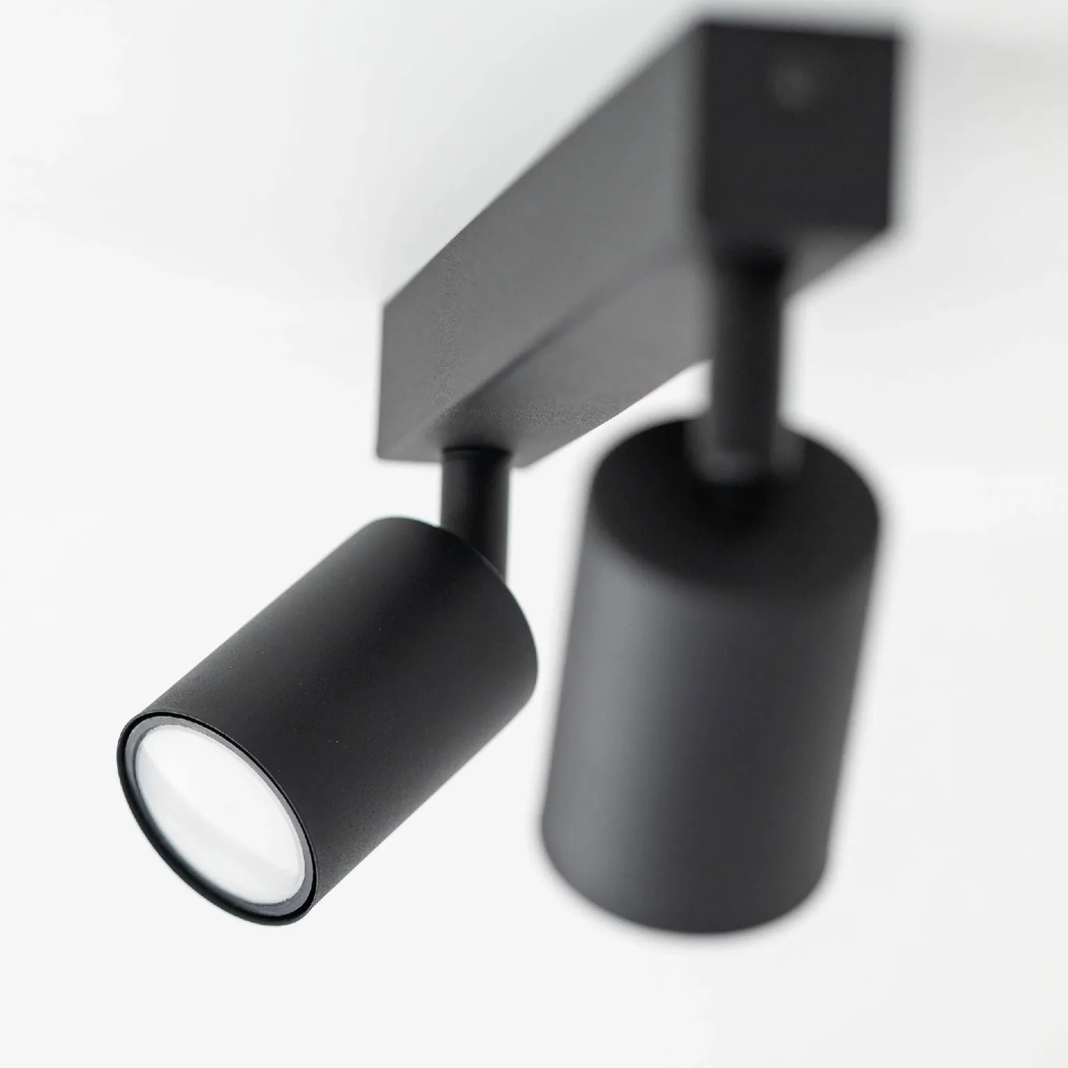 NEX BLACK 2XGU10 LAMPA SUFITOWA (10790) - TK Lighting