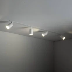 NEX WHITE 4XGU10 LAMPA SUFITOWA PODTYNKOWA (10805) - TK Lighting
