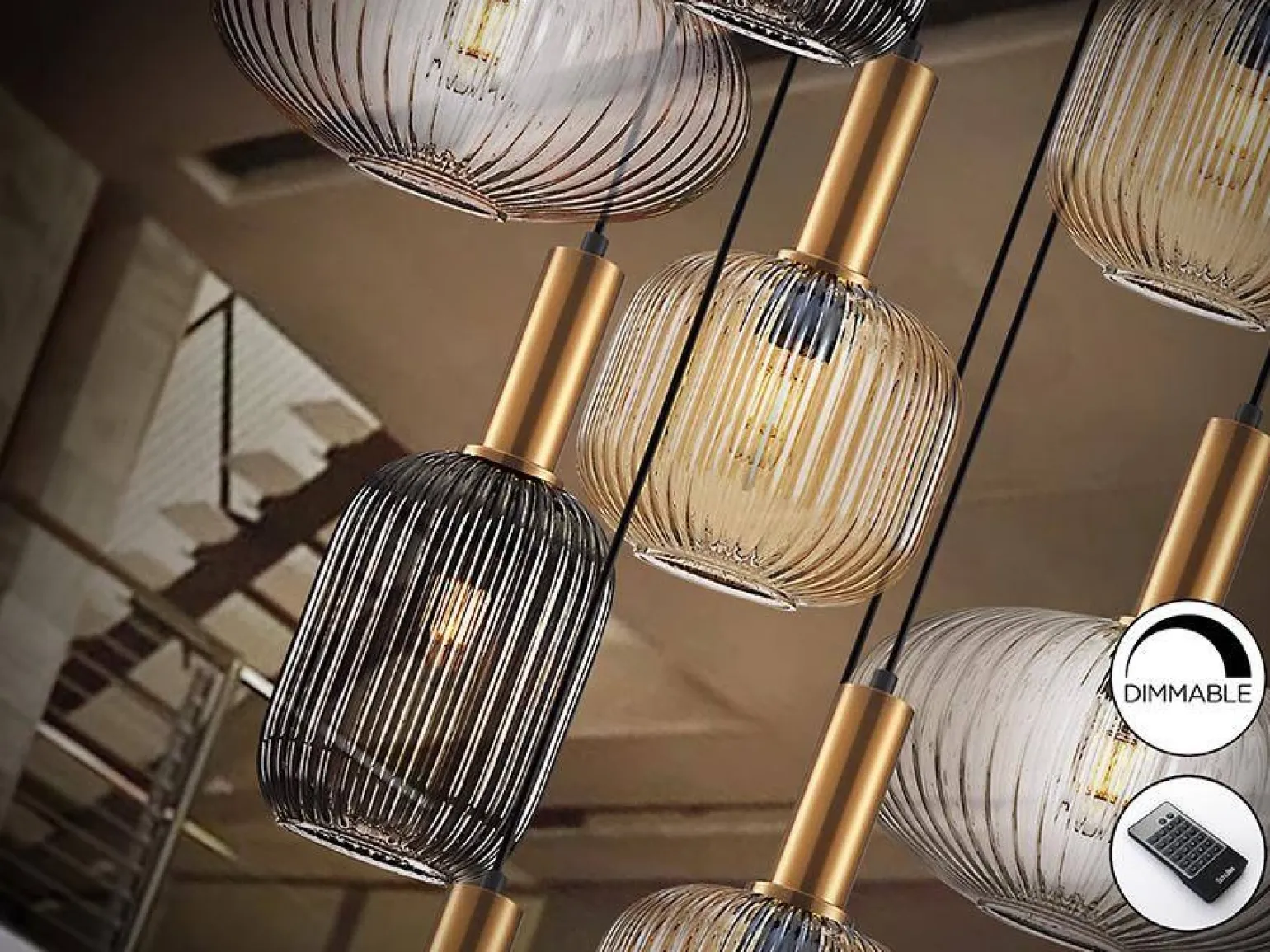 Norma lampa wisząca 9L (225090D) - Schuller